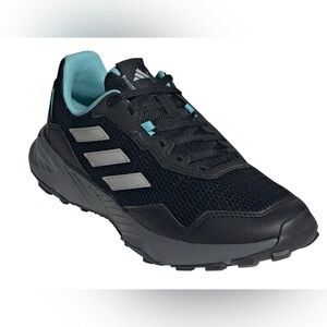 Adidas Women's Black and Teal Athletic Shoes